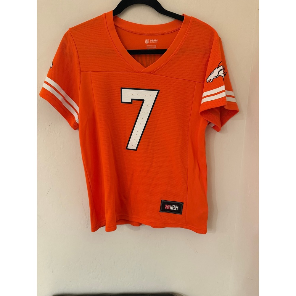 Women's NFL Team Apparel Denver Broncos John Elway 7 Jersey Size Small NWOT